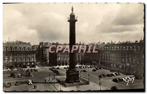 Cartes postales moderne Paris ses Merveilles Place vendome et Colonne de la Grande Armee