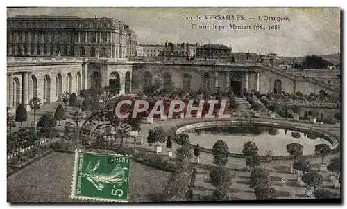 Cartes postales Versailles L&#39Orangerie Construit Par Mansart