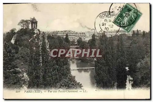 Ansichtskarte AK Paris Vue Aux Buttes Chaumont