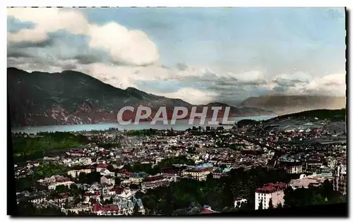 Cartes postales moderne Aix les Bains Vue Prise du Panoramic La montagne de la dent du chat