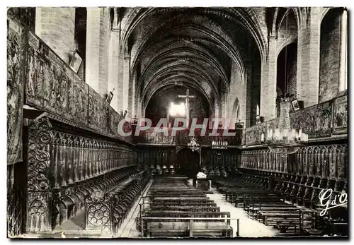 Cartes postales moderne La Chaise Dieu Abbaye Saint Robert Eglise abbatiale Stalles et tapisseries