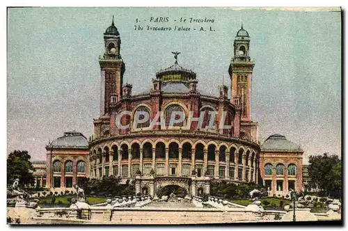 Cartes postales Paris Le Trocadero