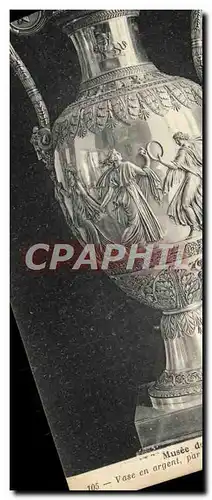 Cartes postales Musee des Arts decoratifs Vase en argent Odiot