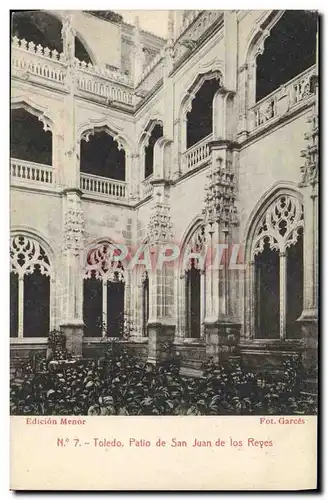 Cartes postales Toledo Patio de San Juan de Los Reyes