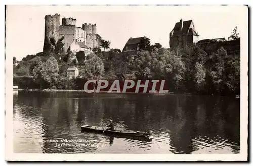 Cartes postales moderne Bourbon L&#39Archambaul Le Chateau Vu De l&#39Etang