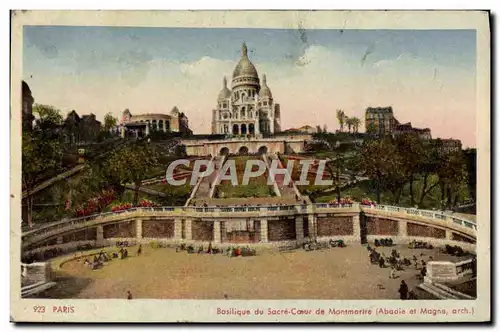 Cartes postales Paris Basilique Du Sacre Coeur De Montmartre