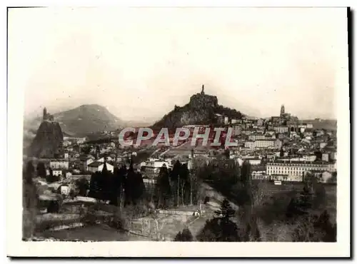 Moderne Karte Le Puy Vue Generale Prise d&#39Espaly