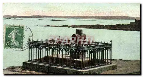 Cartes postales Saint Malo Tombeau de Chateubriand