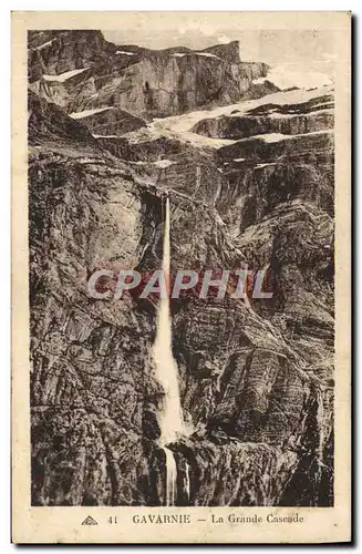 Cartes postales Gavarnie La Grande Cascade