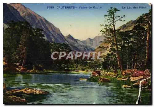 Cartes postales Cauterets Vallee De Gaube Le Lac Des Huas