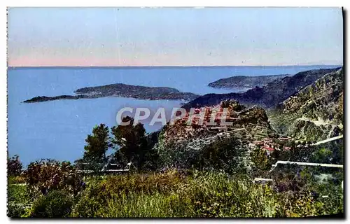 Cartes postales Eze Le Village Et Le Cap Ferrat