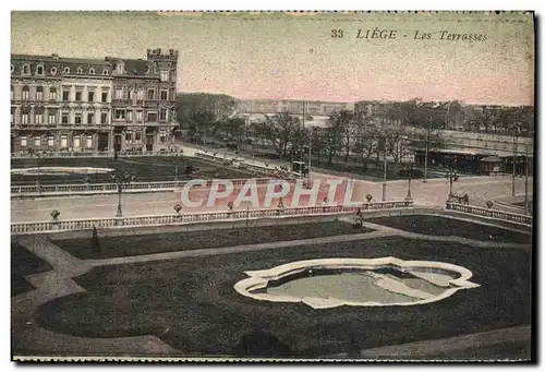 Cartes postales Liege Les Terrasses