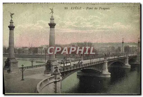 Cartes postales Liege Pont De Fragnee