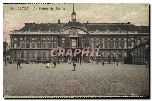 Cartes postales Liege Le Palais De Justice