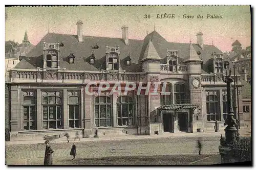 Cartes postales Liege Gare Du Palais