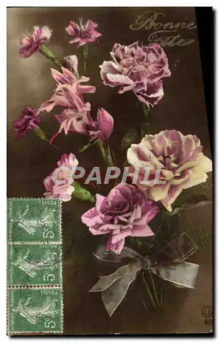 Cartes postales Bonne Fete Fleurs