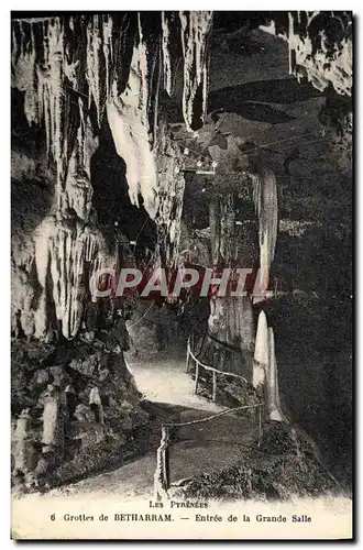 Ansichtskarte AK Les Pyrenes Grottes De Betharram Entree De la Grande Salle