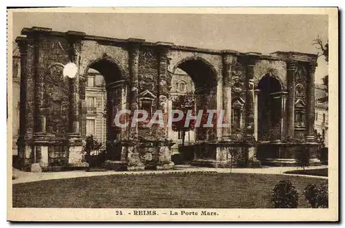 Ansichtskarte AK Reims La Porte Mars