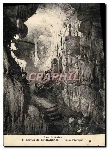 Cartes postales Les Pyrenees Grottes De Betharram Salle Feerique