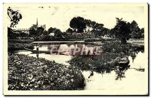 Cartes postales Amiens Les Hortillonnages