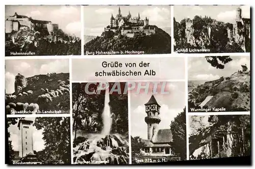 Cartes postales moderne Grusse Von Der Schwabischen alb