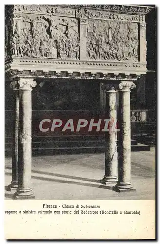 Cartes postales Firenze Chiesa Di S Horenzo Ergamo A sinistra