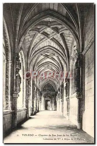 Cartes postales Toledo Claustro de San Juan de los Reyes