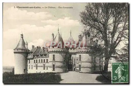 Cartes postales Chaumont Sur Loire Le Chateau Vue d&#39Ensemble