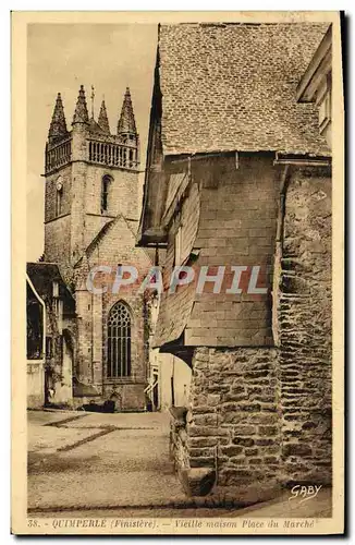 Cartes postales Quimperle Vieille Maison Place Du Marche