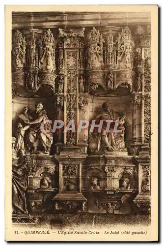 Cartes postales Quimperle L'Eglise Sainte Croix Le Jube