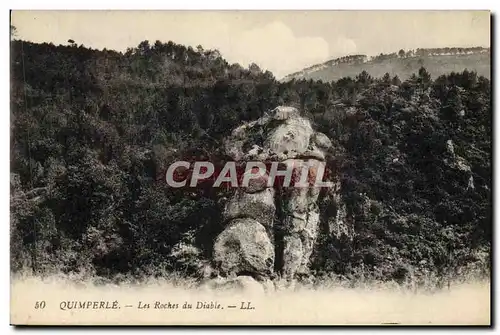 Cartes postales Quimperle Les Roches Du Diable