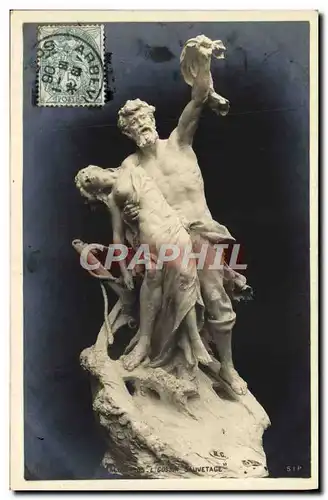 Cartes postales Gossin Sauvetage