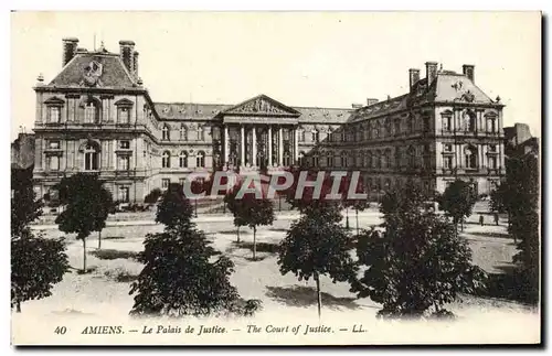 Cartes postales Amiens Le Palais De Justice