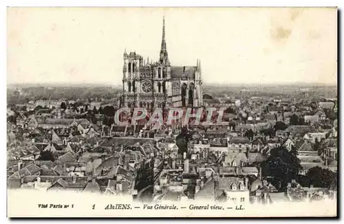 Cartes postales Amiens Vue Generale