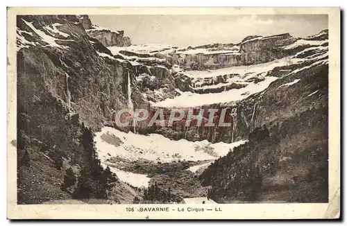 Cartes postales Gavarnie Le Cirque