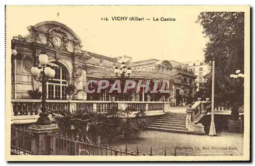 Cartes postales Vichy Le Casino