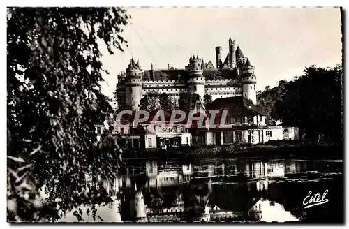 Moderne Karte Chateau De Pierrefonds Le chateau et l&#39etang