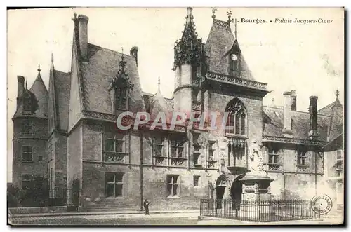 Cartes postales Bourges Palais Jacques Coeur