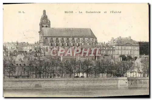 Cartes postales Blois La Cathedrale et I&#39eveche