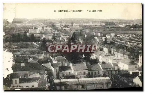 Cartes postales Chateau Thierry Vue generale