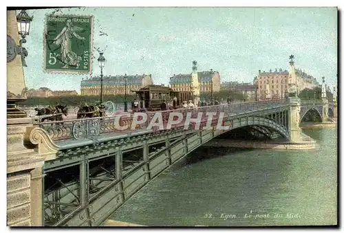 Ansichtskarte AK Lyon Le pont du Midi