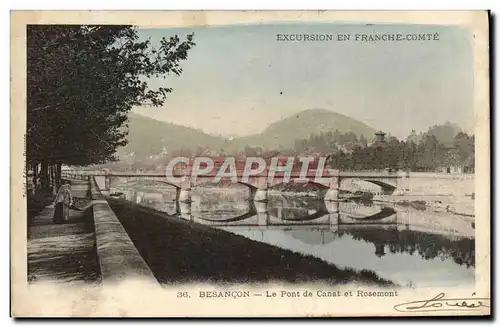Cartes postales Besancon Le Pont et Canat et Rosemont