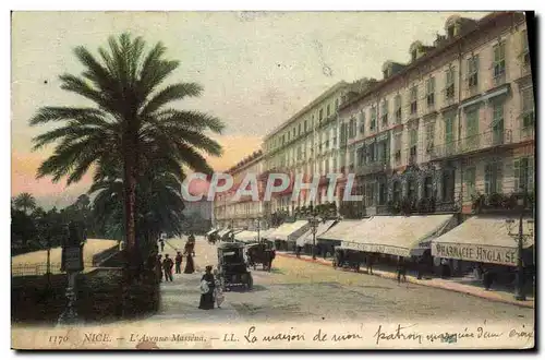 Cartes postales Nice L&#39Avenue Massena