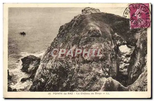 Ansichtskarte AK La Pointe du Raz Le Chateau de Dinan