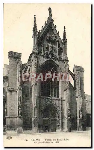 Cartes postales Reims Portail de Saint Remi