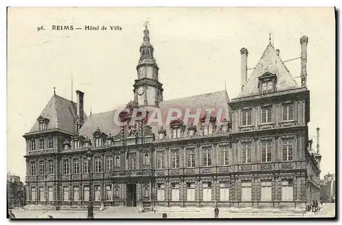 Cartes postales Reims Hotel de Ville