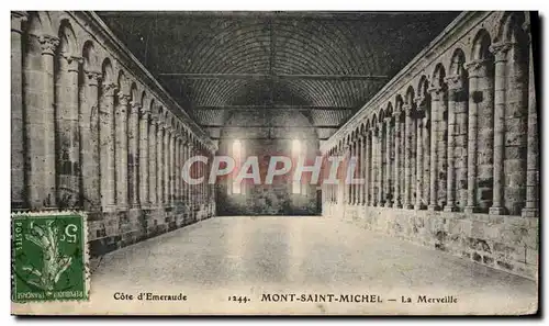 Cartes postales Mont Saint Michel La Merveille