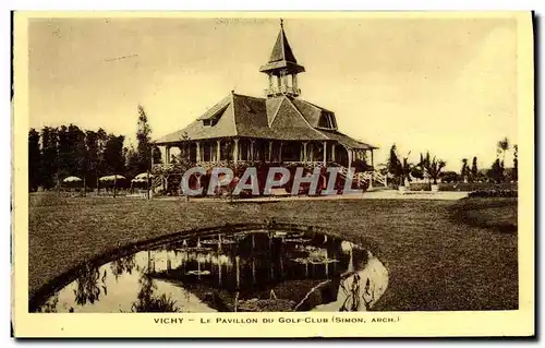 Cartes postales Vichy Le pavillon du Golf Club