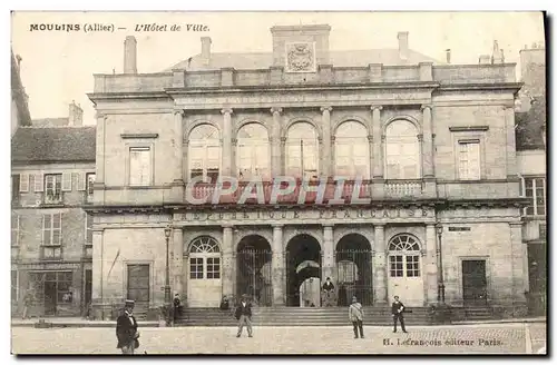 Cartes postales Moulins L&#39Hotel de Ville