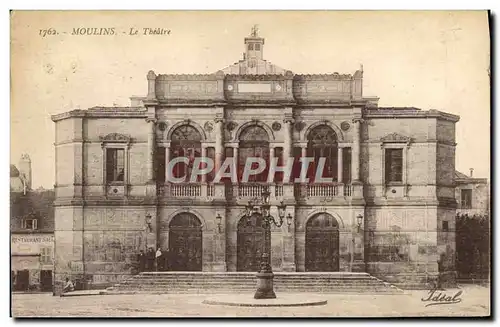 Cartes postales Moulins Le Theatre